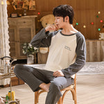 Comfortable Casual Loose Pajama Set Home Service - Vignette | MyaLova