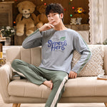 Comfortable Casual Loose Pajama Set Home Service - Vignette | MyaLova