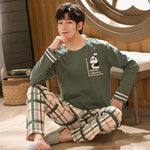 Comfortable Casual Loose Pajama Set Home Service - Vignette | MyaLova