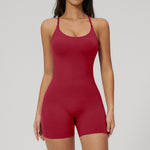 Women's Yoga Fitness And Dance Jumpsuit - Vignette | MyaLova