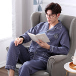 Middle-aged elderly pajamas - Vignette | MyaLova