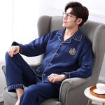Middle-aged elderly pajamas - Vignette | MyaLova