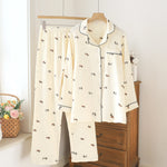 Mens And Womens Cartoon Cardigan Set - Vignette | MyaLova