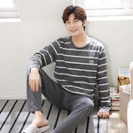 Men's Springsummer Thin Casual Pure Plus Size Middle Aged Homewear - Vignette | MyaLova