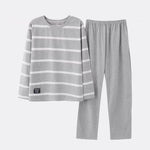 Men's Springsummer Thin Casual Pure Plus Size Middle Aged Homewear - Vignette | MyaLova