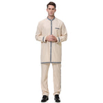 Muslim Men's Robe Suit - Vignette | MyaLova