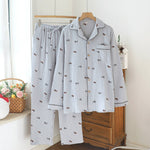 Mens And Womens Cartoon Cardigan Set - Vignette | MyaLova