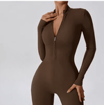 Combinaison Grenouillère Femme – Nylon Coupe Slim, Tendance & Confortable - Vignette | MyaLova