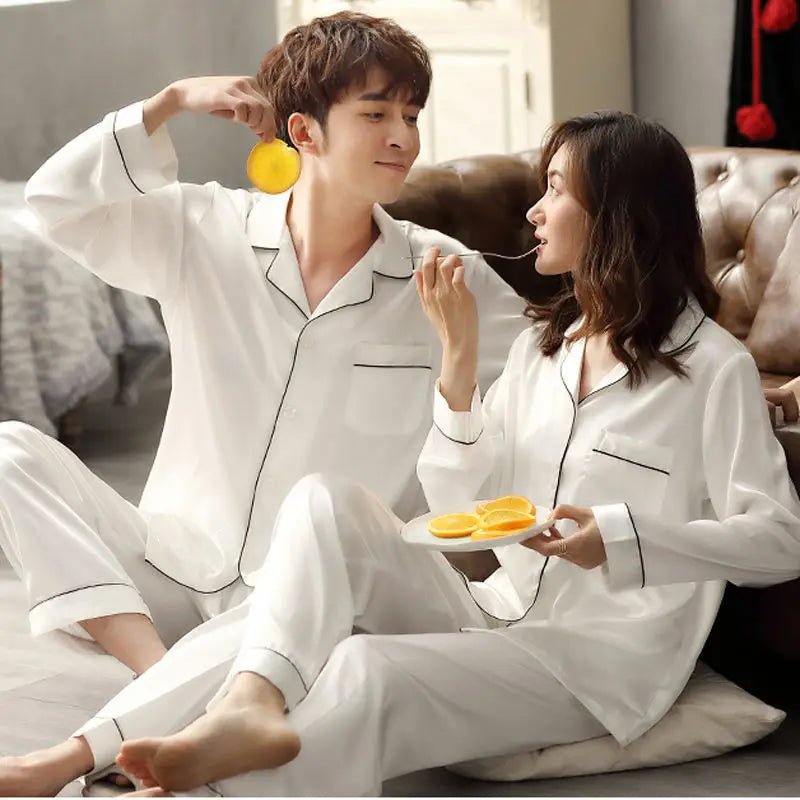 pyjama grenouillere couple - MyaLova