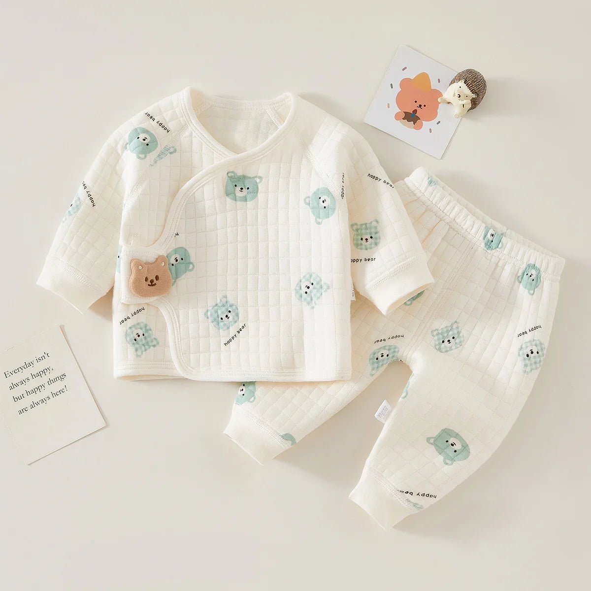 grenouillere bebe ours - MyaLova