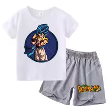 Ensemble Dragon Ball enfant t-shirt short coton - MyaLova