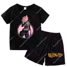 Ensemble Dragon Ball enfant t-shirt short coton - MyaLova