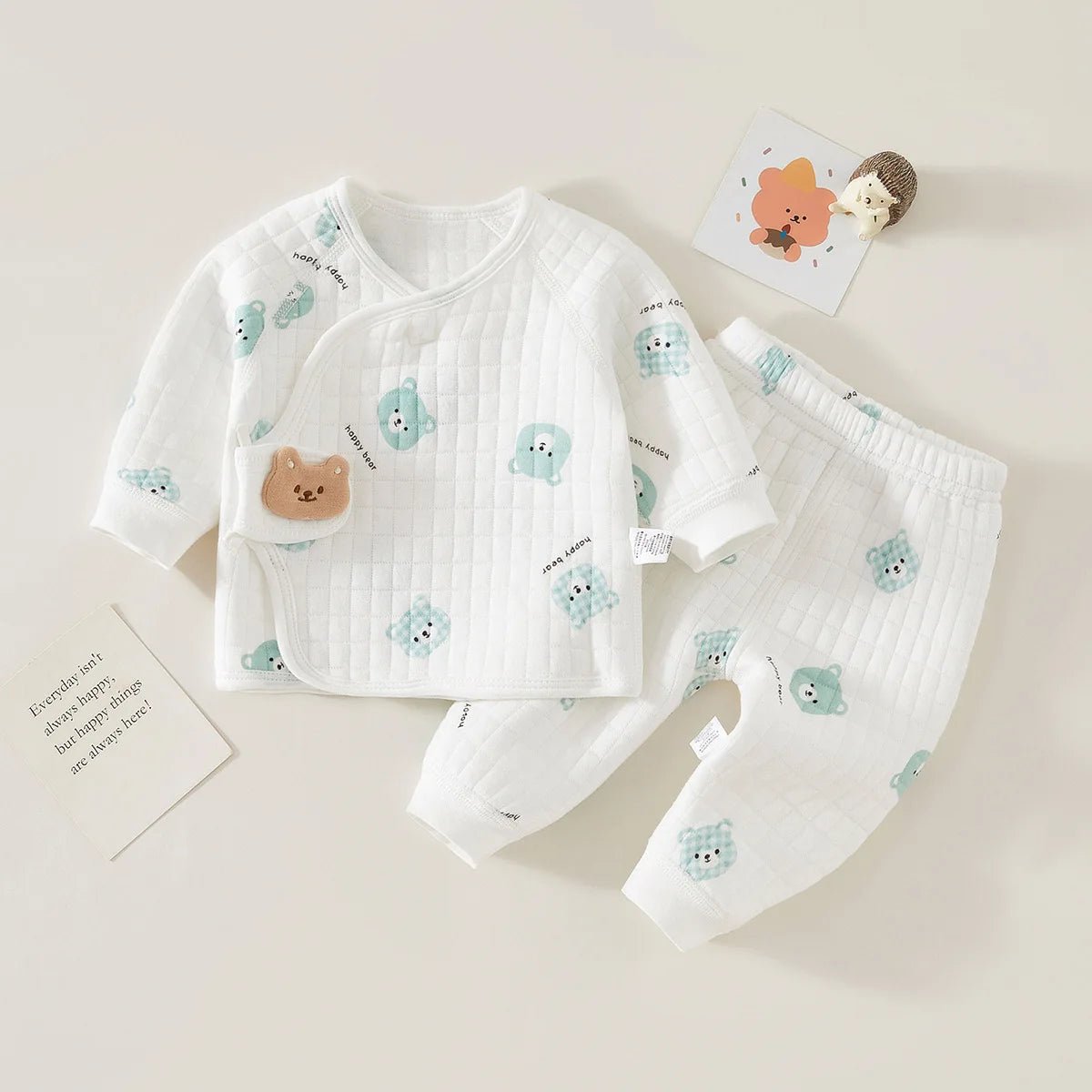 grenouillere bebe ours - MyaLova