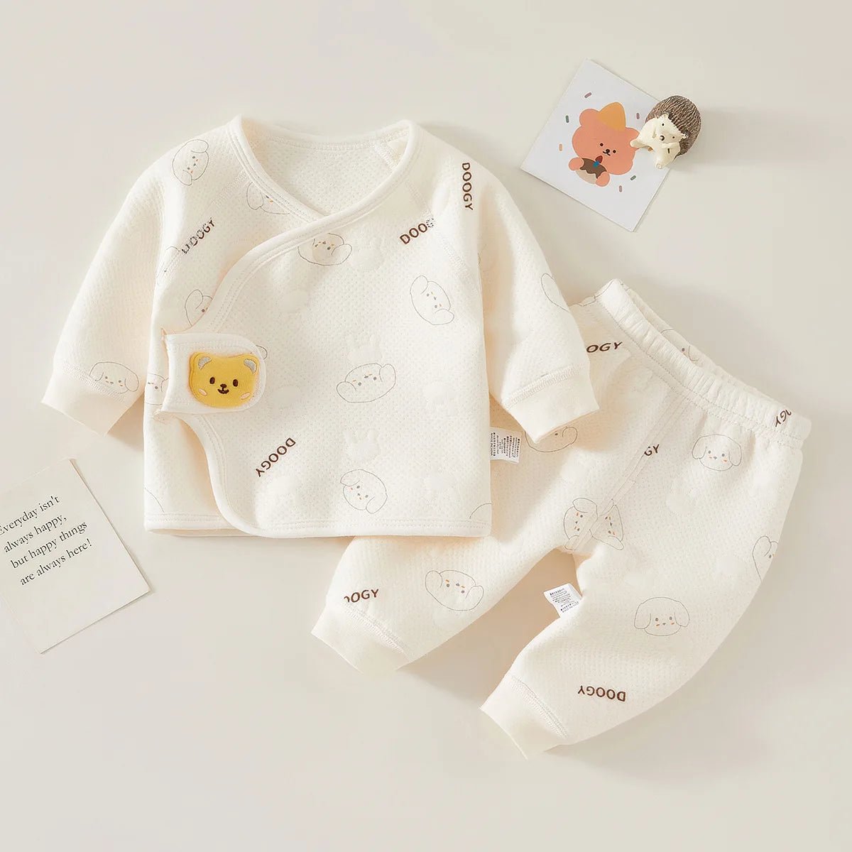 grenouillere bebe ours - MyaLova