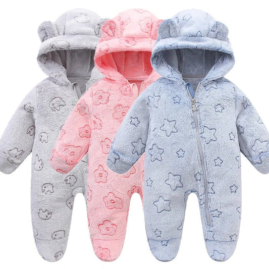 grenouillère bébé fille hiver - MyaLova