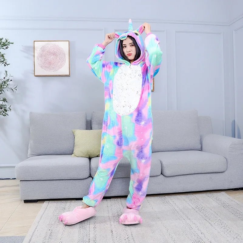 pyjama grenouillère licorne - MyaLova