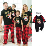New Family Wear Universal Ordinary Cartoon Cotton Black Animal Pattern - Vignette | MyaLova