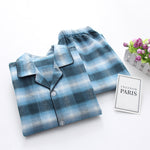 Men's Pajama Set Heavy Brushed Loose Size - Vignette | MyaLova